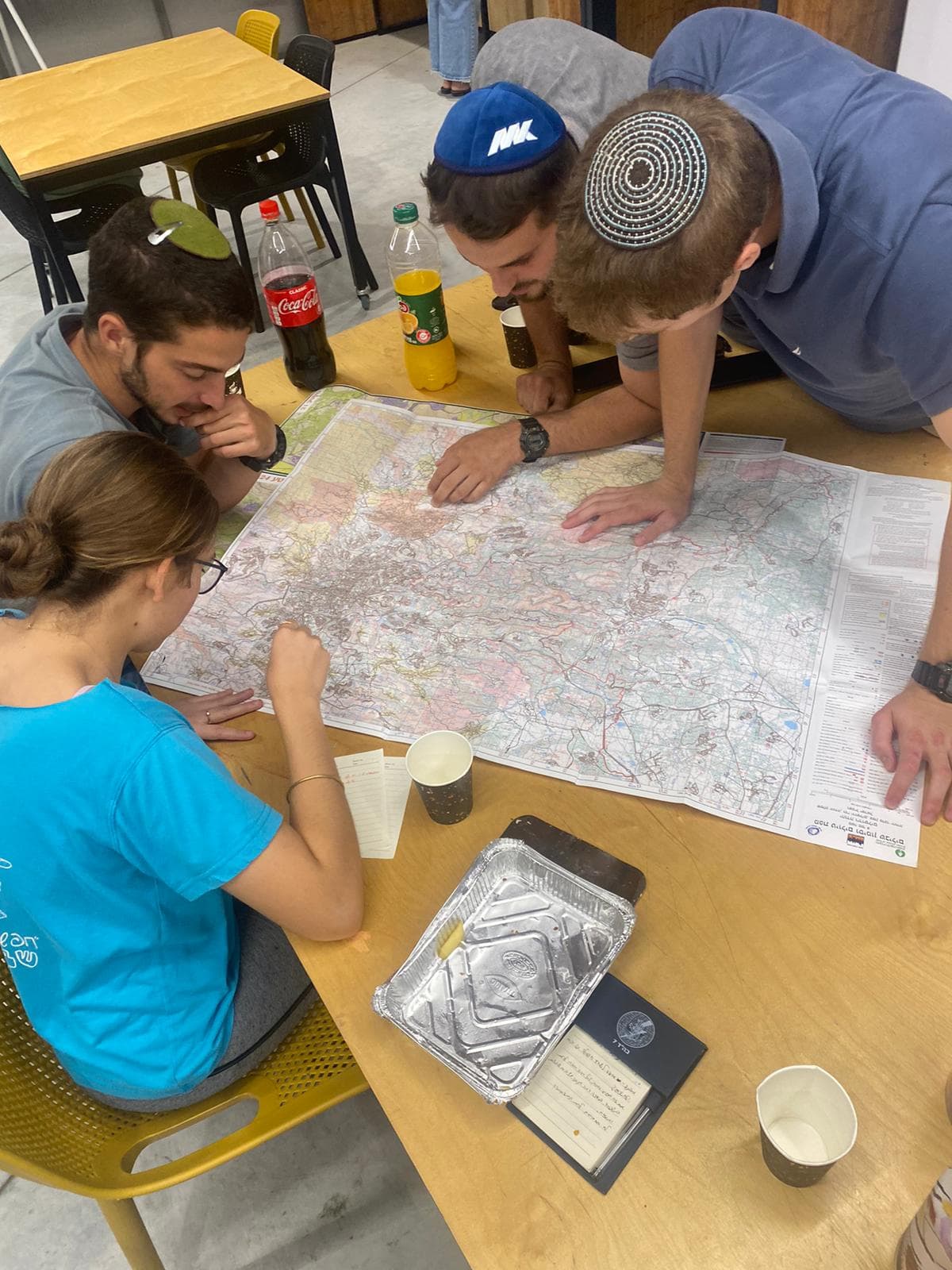תכנון עם מפה